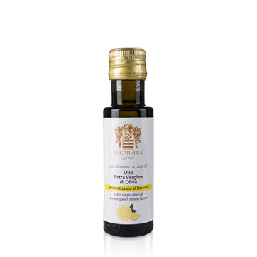 Condimento Olio Extra Vergine di oliva aromatizzato al limone