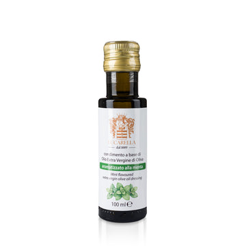 Condimento all’Olio EVO aromatizzato alla Menta 100 ml