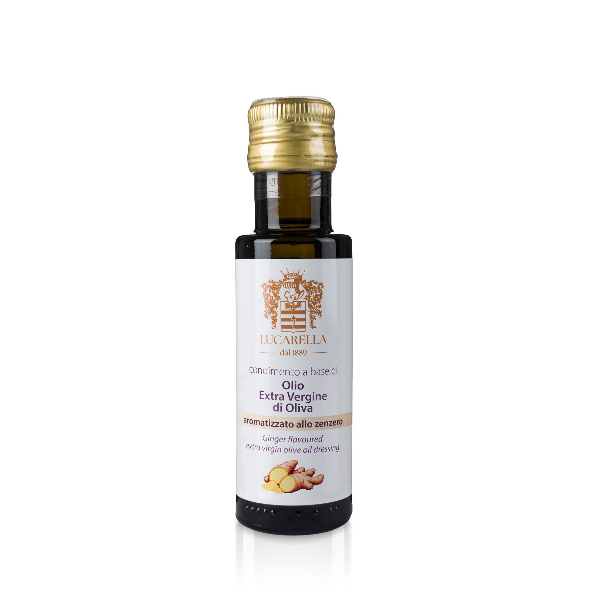 Condimento all’Olio EVO aromatizzato allo Zenzero 100 ml