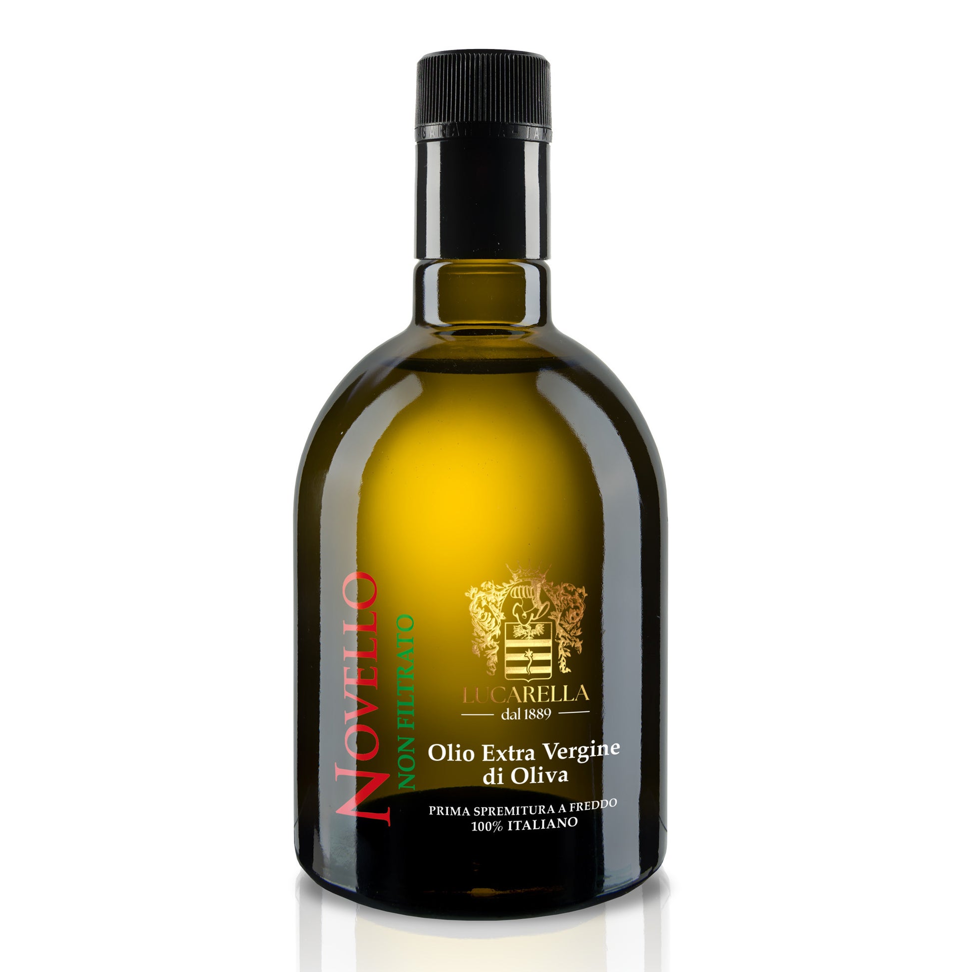 Olio Extravergine di oliva Novello Anti-rabbocco 500 ml - L'Acropoli di Puglia