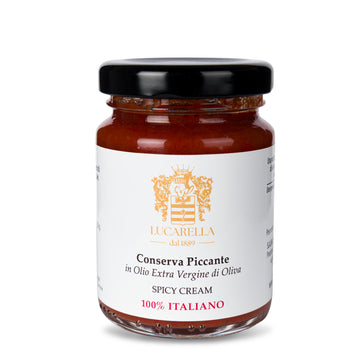 Conserva piccante in olio extravergine di oliva 100 gr. - L'Acropoli di Puglia