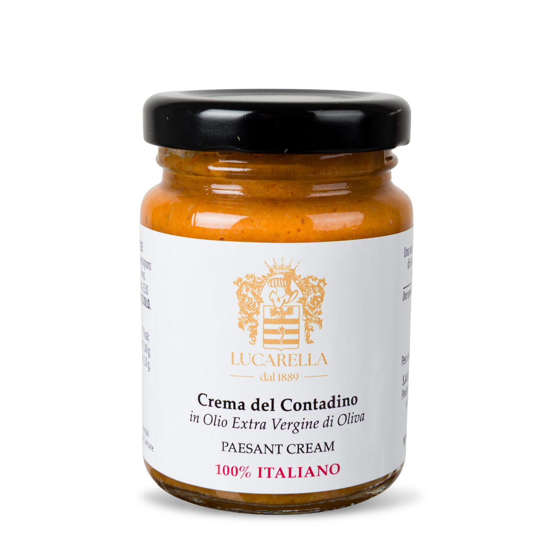 Crema del contadino in olio extravergine di oliva 100 gr. - L'Acropoli di Puglia