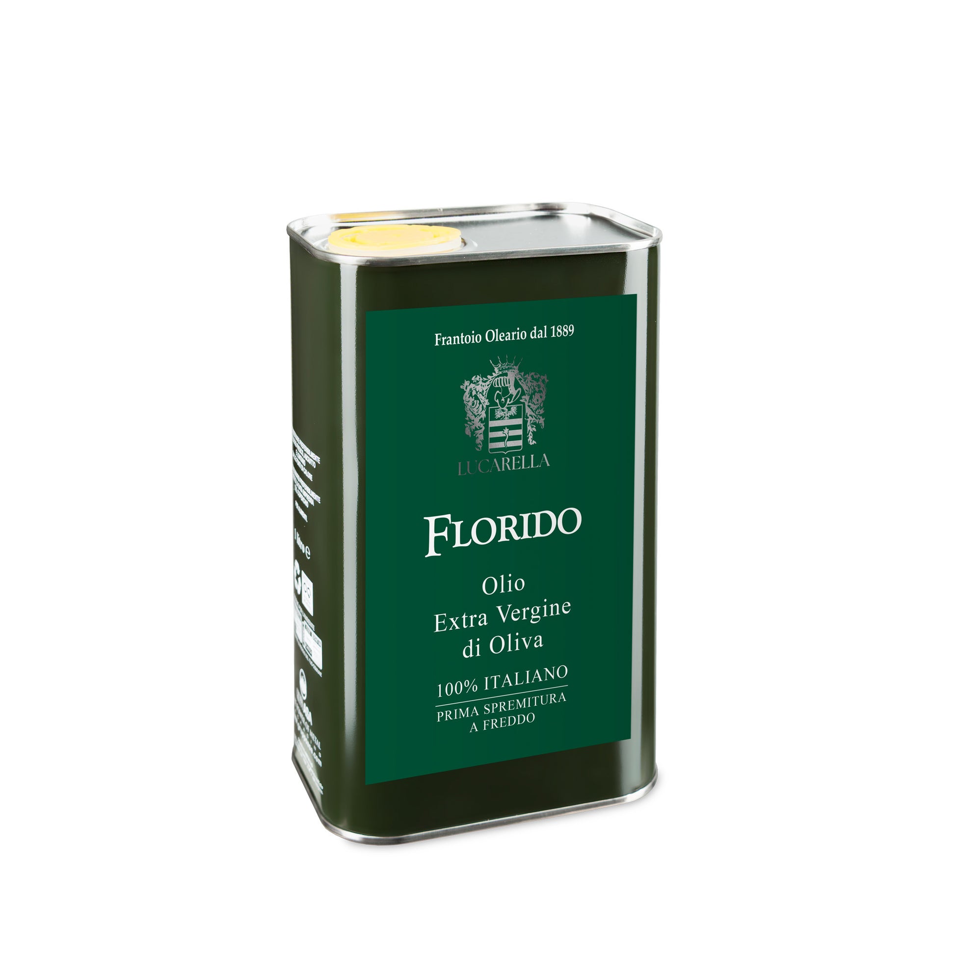 Lattina di Olio extravergine di oliva Florido da 1 lt - L'Acropoli di Puglia