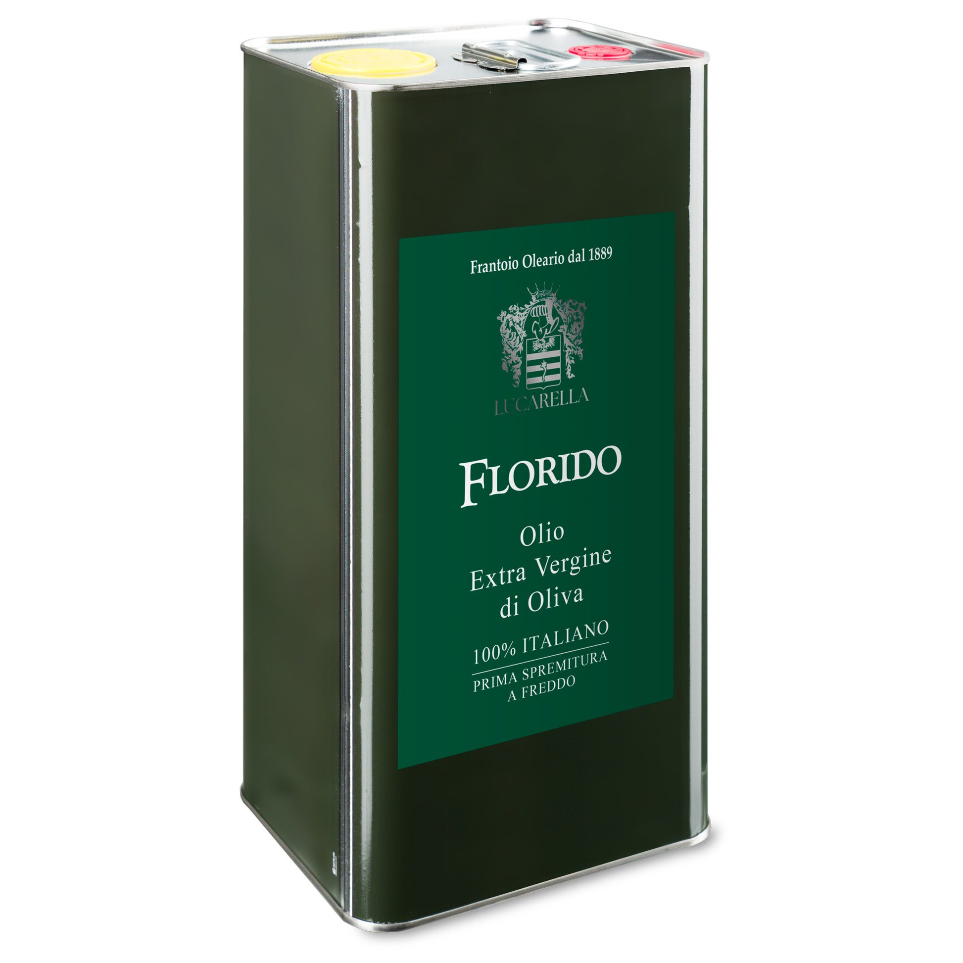 Lattina di Olio extravergine di oliva Florido da lt 5 - L'Acropoli di Puglia