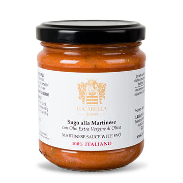 Sugo alla martinese con olio extravergine di oliva 200 gr. - L'Acropoli di Puglia