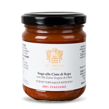 Sugo alle cime di rapa con olio extravergine di oliva 200 gr. - L'Acropoli di Puglia